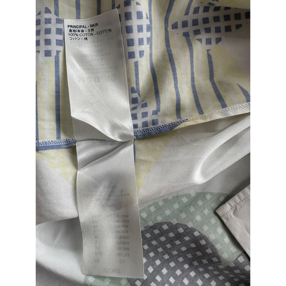 Louis Vuitton White Multicolor Flower Monogram Button Up Shirt - Picture 5 of 6